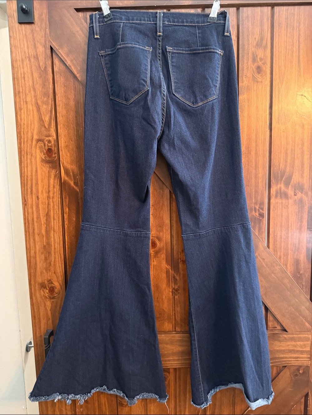 Judy Blue Dark Indigo Wide Flare Jeans size 29 - Picture 4 of 4